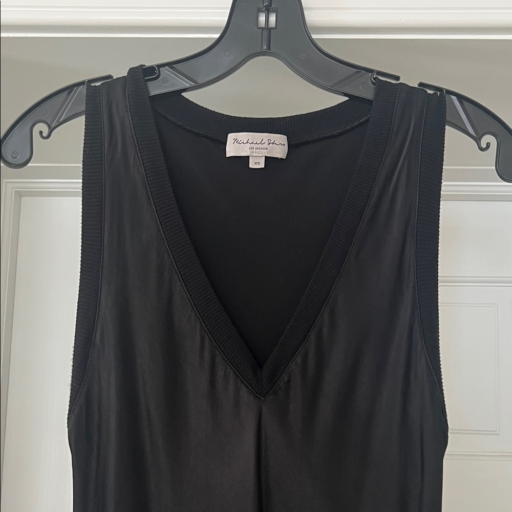 Michael Stars Sleek Black Maxi Dress - Picture 3 of 4